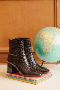 BOOTS JOJO EFFET CROCO