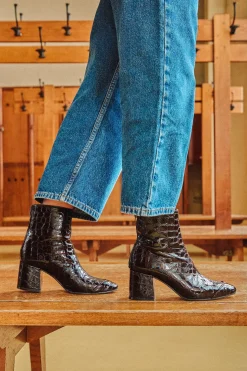 BOOTS JOJO EFFET CROCO