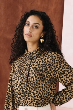 CHEMISE CHARLIE LEOPARD