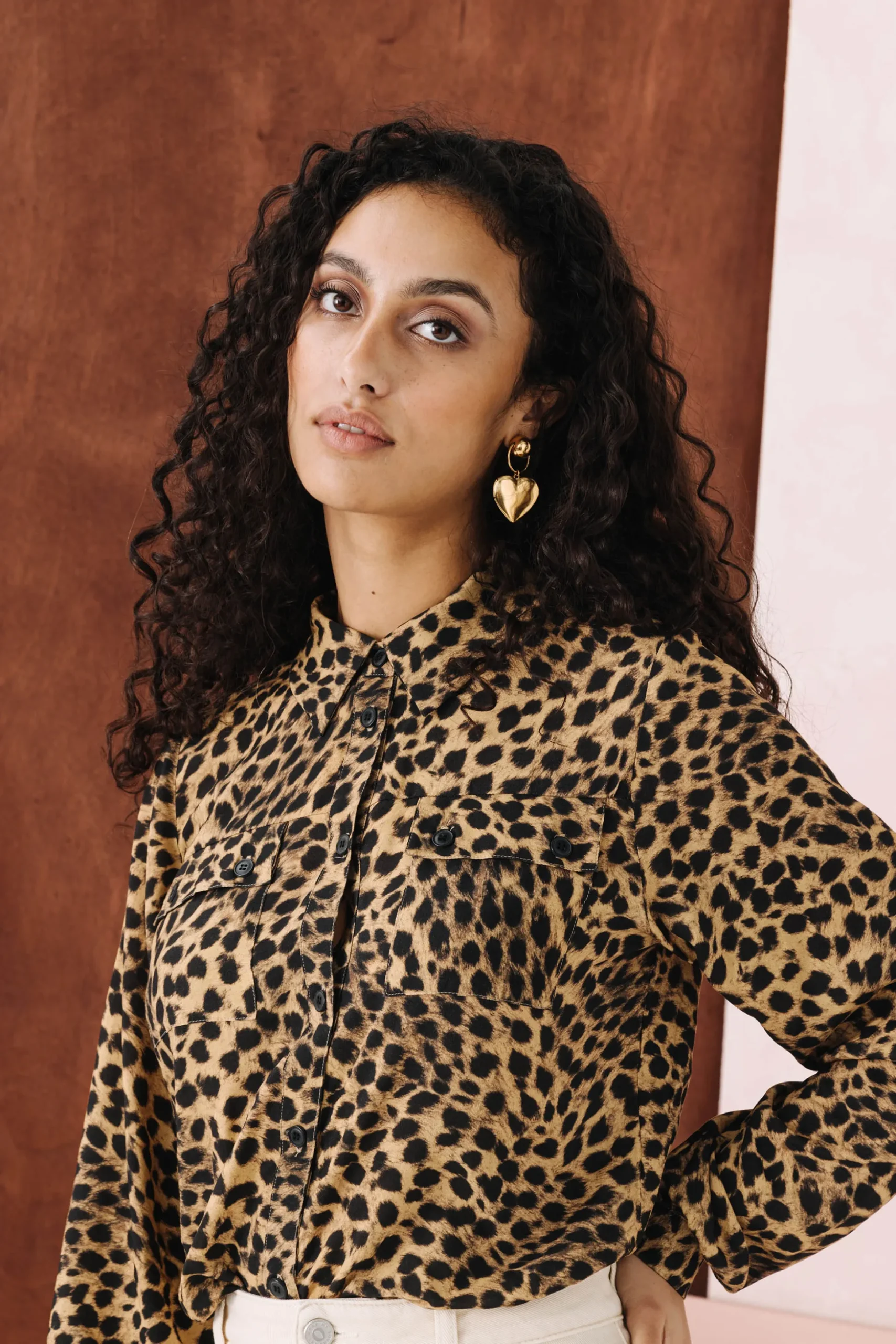 CHEMISE CHARLIE LEOPARD