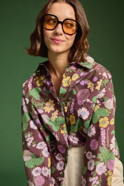 CHEMISE OMER AUTUMN FLOWER MARKET