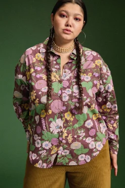CHEMISE OMER AUTUMN FLOWER MARKET