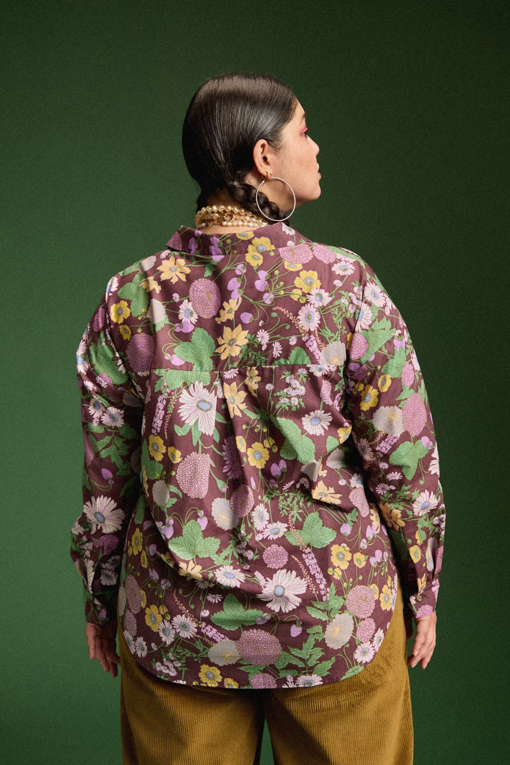 CHEMISE OMER AUTUMN FLOWER MARKET