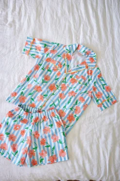 CHEMISE ROMEO FLOWERS