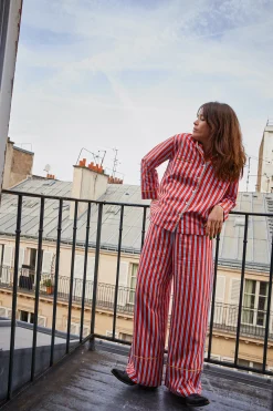 CHEMISE ROMEO RED & BLUE