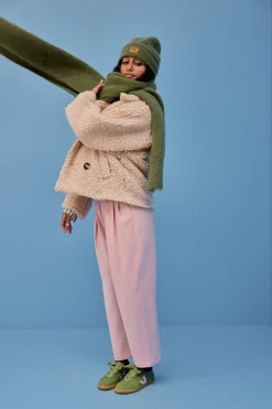ECHARPE ROSIE VERT OLIVE