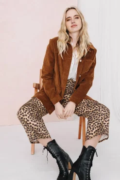 JEANS NELSON LEOPARD