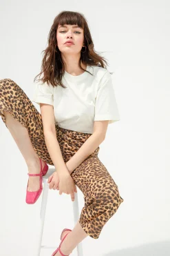 JEANS NELSON LEOPARD