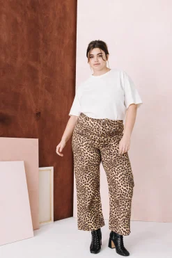 JEANS NELSON LEOPARD