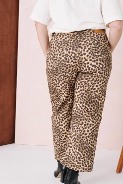 JEANS NELSON LEOPARD