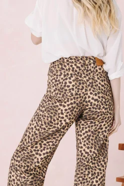 JEANS NELSON LEOPARD