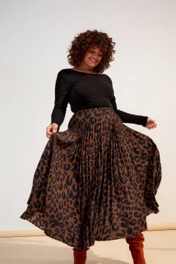 JUPE PAULA LEOPARD