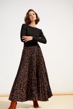 JUPE PAULA LEOPARD