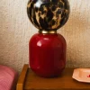 LAMPE MILO ROUGE & ECAILLE