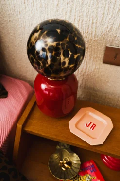 LAMPE MILO ROUGE & ECAILLE
