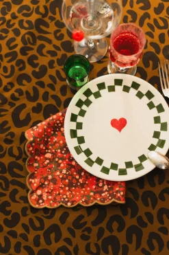 LOT DE 2 ASSIETTES ELIZA CHESS
