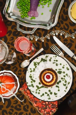 LOT DE 2 ASSIETTES ELIZA DOTS