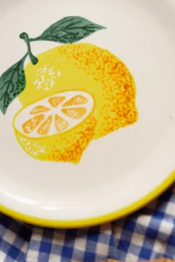 LOT DE 4 ASSIETTES ROSALIE FRUIT