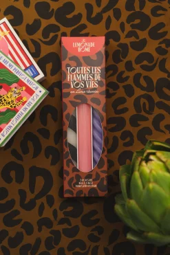 LOT DE 3 BOUGIES LUNA