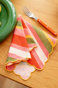 LOT DE 2 SERVIETTES KATE MULTICO
