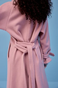 MANTEAU HENDRIKS ROSE POUDRE