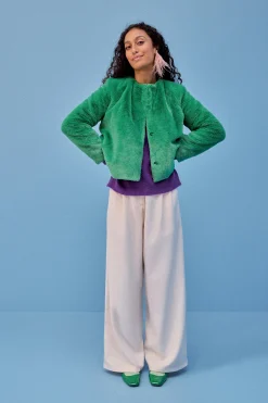 MANTEAU MARIA VERT