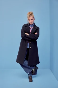 MANTEAU RAY BLEU MARINE
