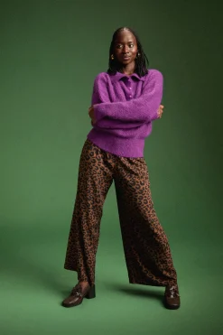 PANTALON HARYA LEOPARD