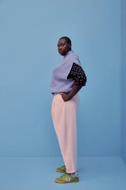 PANTALON NEW NOE ROSE PALE