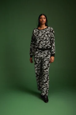 PANTALON SAM RUBANS MONOCHROMES