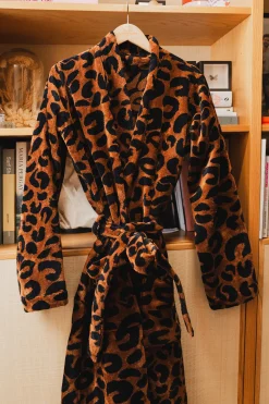 PEIGNOIR MILES LEOPARD