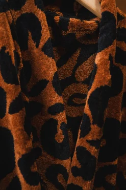PEIGNOIR MILES LEOPARD