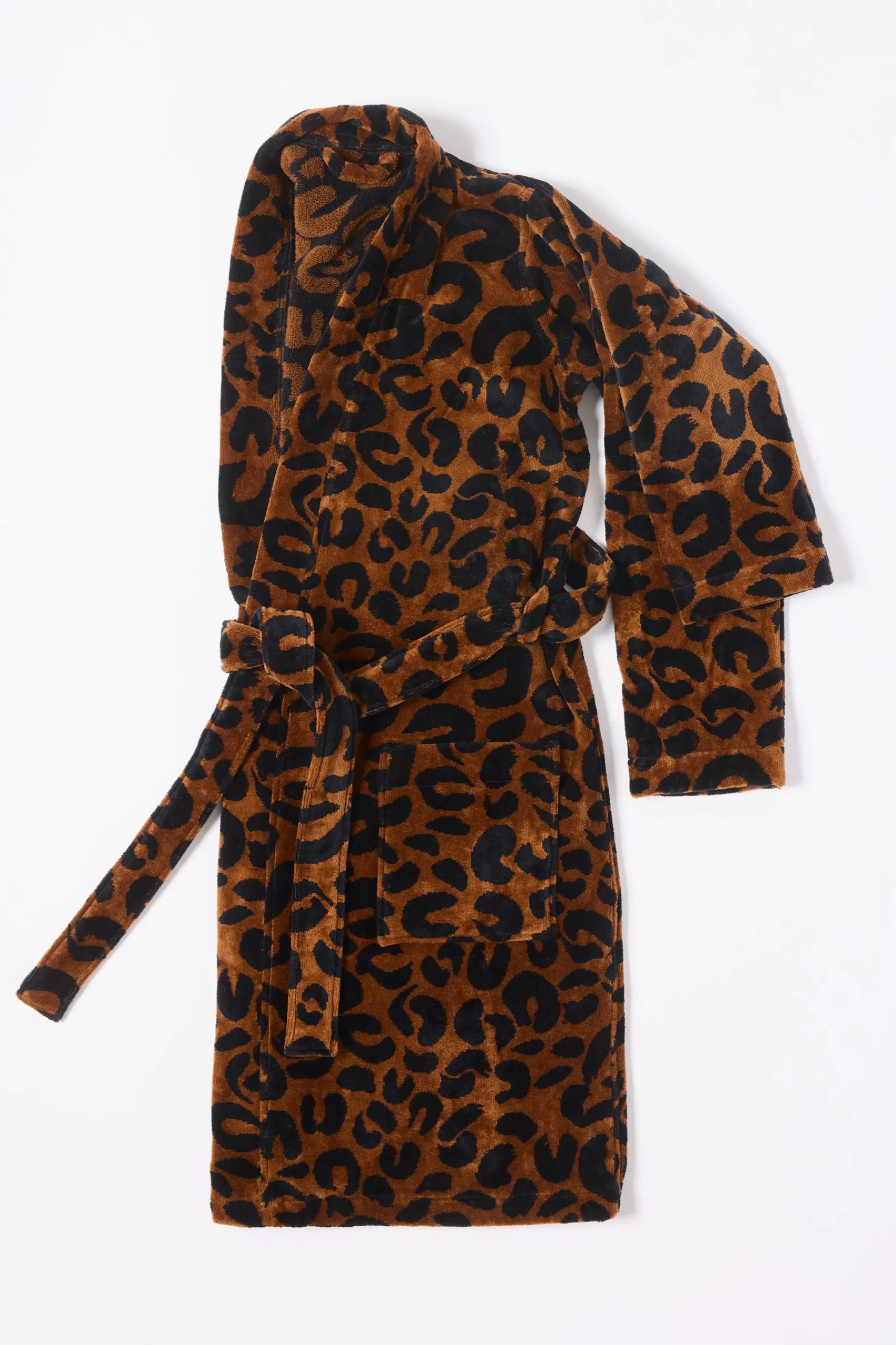 PEIGNOIR MILES LEOPARD