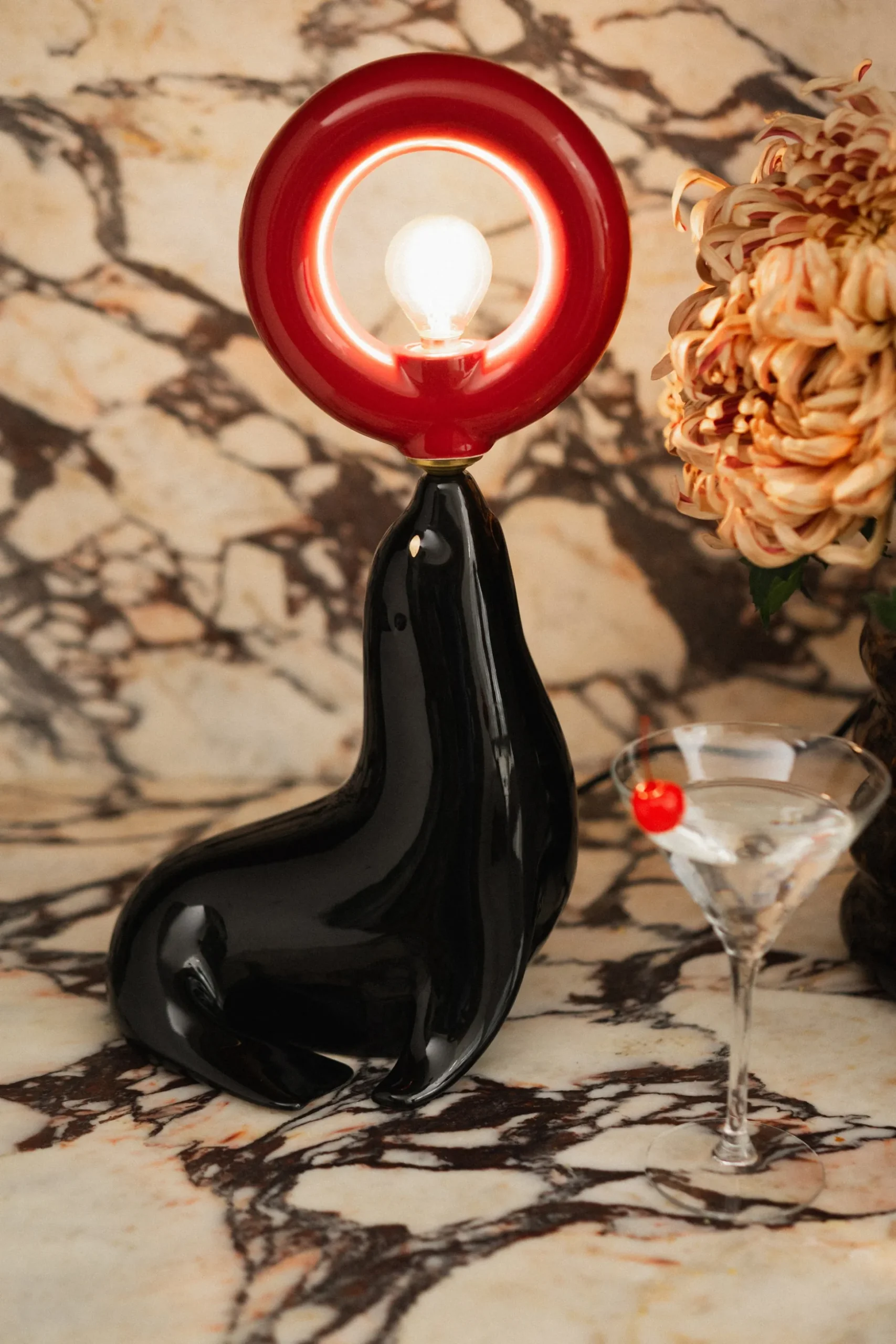 PETITE LAMPE PÉNÉLOPE NOIRE