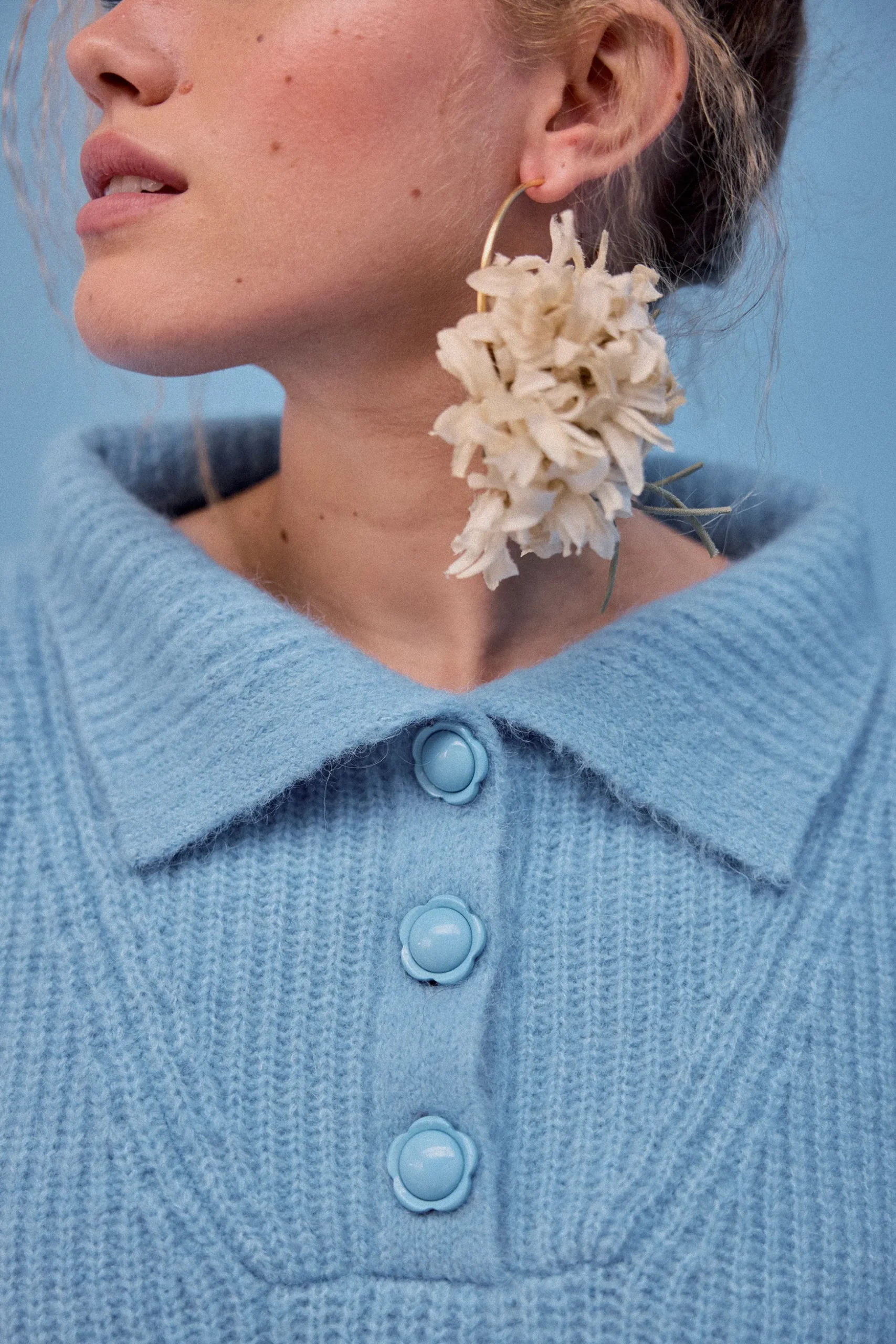 PULL RUBEN BLEU CIEL
