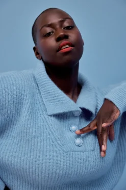 PULL RUBEN BLEU CIEL