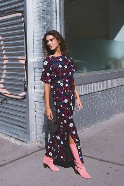 ROBE CHLOE SEQUINS DAISY