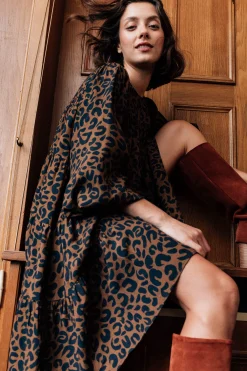 ROBE JENNY LEOPARD