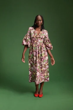 ROBE LEANDRA AUTUMN FLOWER MARKET