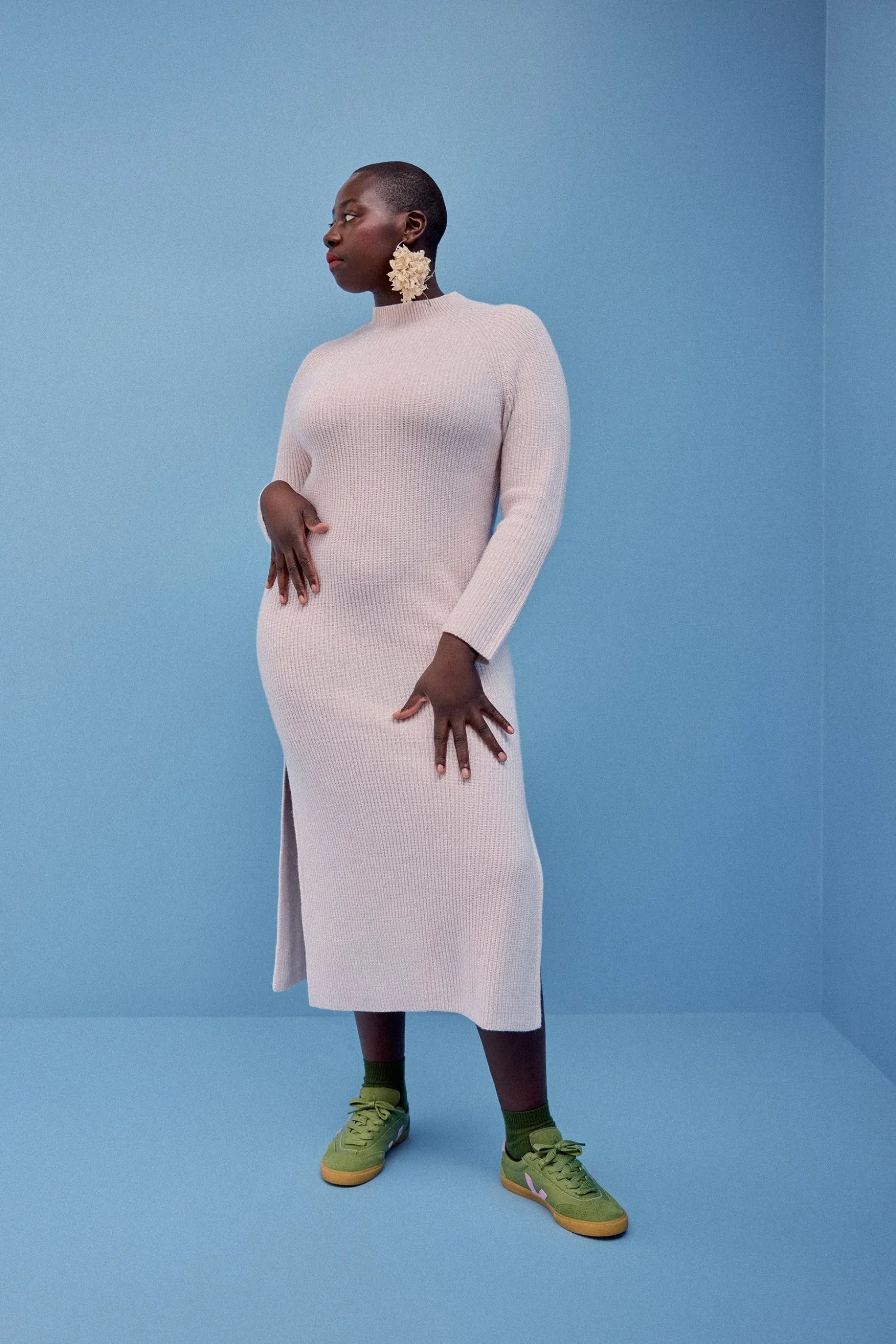 ROBE ROBYN OFF WHITE
