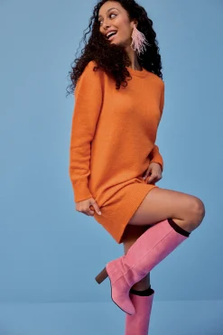 ROBE RUBY ORANGE