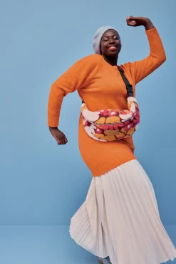 SAC BANANA MOUMOUTE FLEURS 70