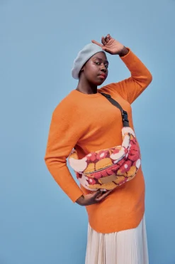 SAC BANANA MOUMOUTE FLEURS 70