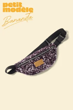 SAC BANANITA SEQUINS ROSES