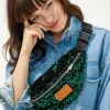 SAC BANANITA SEQUINS VERTS