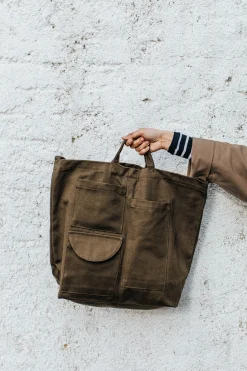 SAC CABAS SUZETTE KAKI