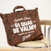 SAC CABAS SUZETTE LEOPARD