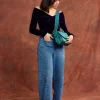 SAC GINA FLEURS DAMASSÉ