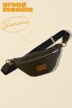 SAC GLORIA CUIR EFFET CROCO