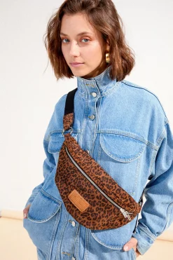 SAC GLORIA CUIR LEOPARD